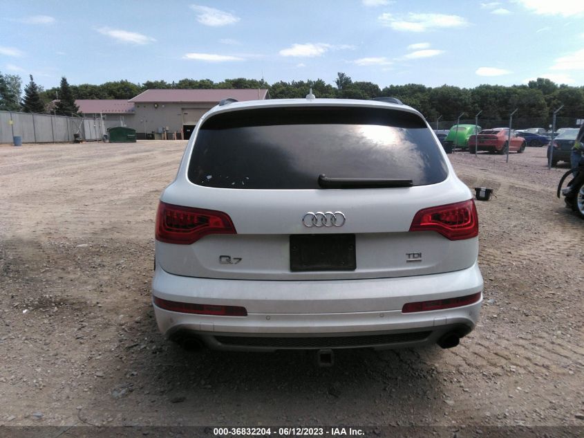 2014 AUDI Q7 3.0L TDI PRESTIGE - WA1WMAFE9ED007272