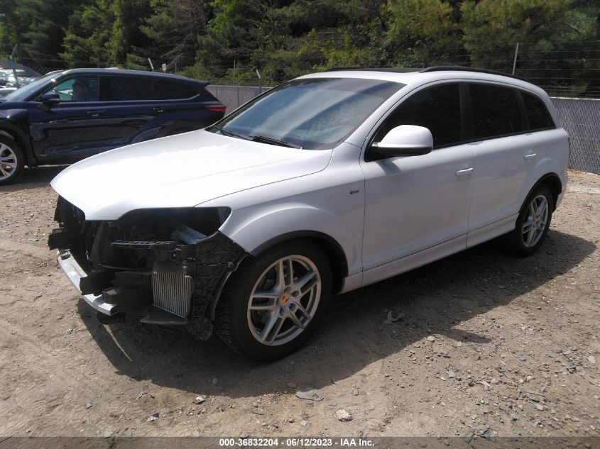 2014 AUDI Q7 3.0L TDI PRESTIGE - WA1WMAFE9ED007272