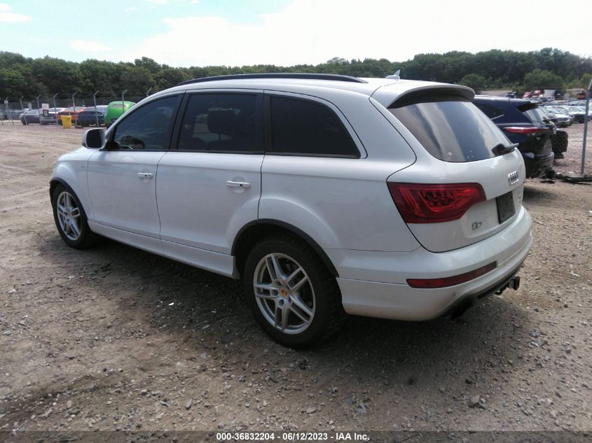 2014 AUDI Q7 3.0L TDI PRESTIGE - WA1WMAFE9ED007272