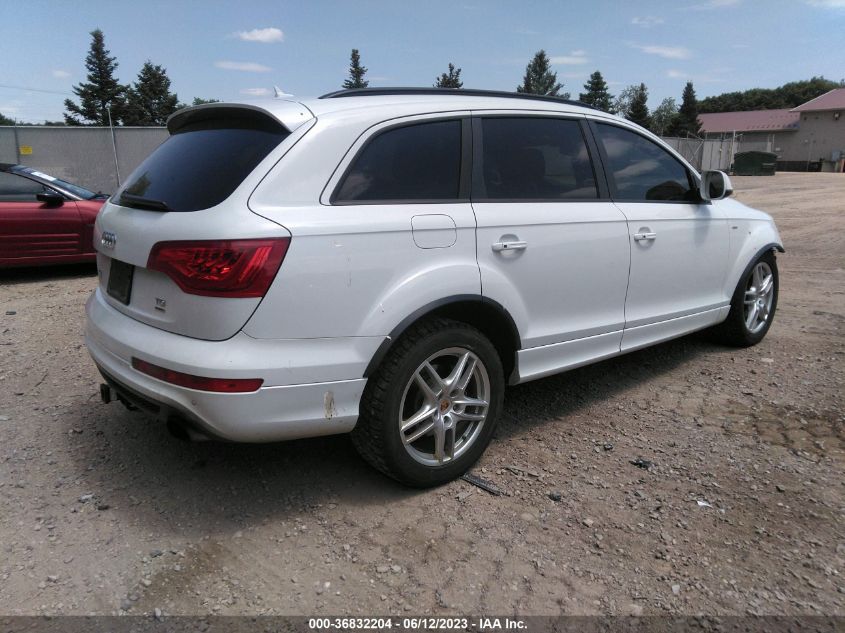 2014 AUDI Q7 3.0L TDI PRESTIGE - WA1WMAFE9ED007272