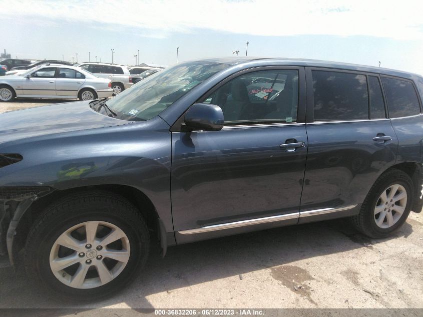2013 TOYOTA HIGHLANDER - 5TDBK3EH2DS215661