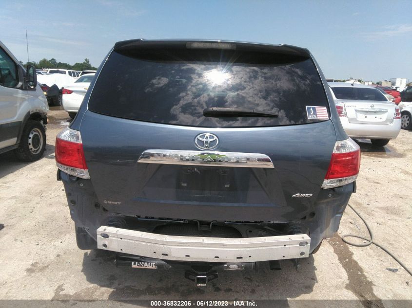 2013 TOYOTA HIGHLANDER - 5TDBK3EH2DS215661