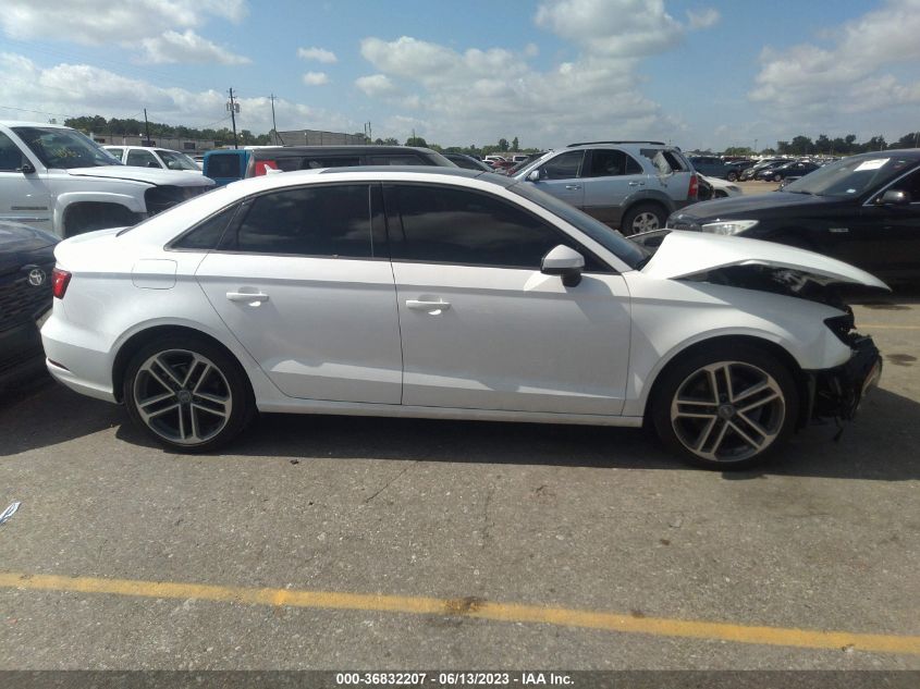 2018 AUDI A3 SEDAN PREMIUM/TECH PREMIUM - WAUAUGFF3J1005246