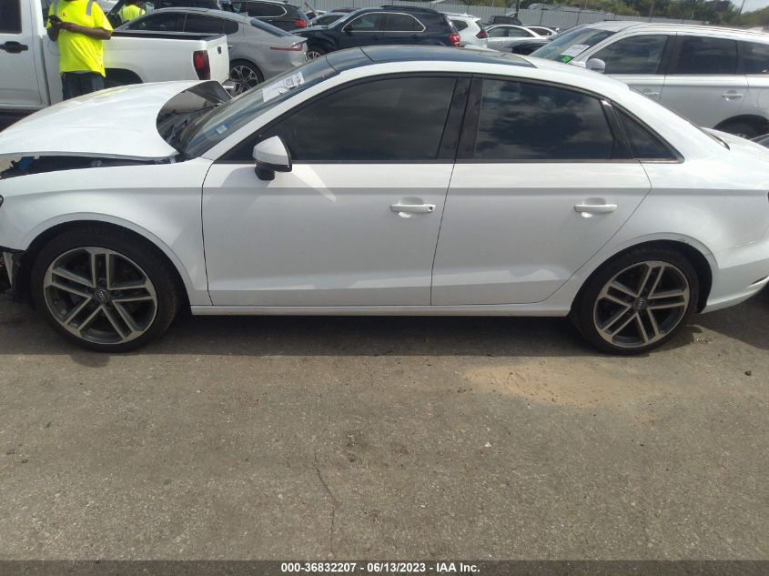 2018 AUDI A3 SEDAN PREMIUM/TECH PREMIUM - WAUAUGFF3J1005246