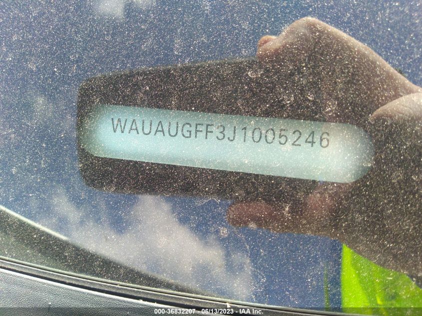 2018 AUDI A3 SEDAN PREMIUM/TECH PREMIUM - WAUAUGFF3J1005246
