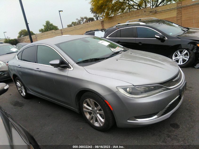 2015 CHRYSLER 200 LIMITED - 1C3CCCAB3FN703260