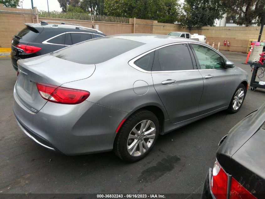 2015 CHRYSLER 200 LIMITED - 1C3CCCAB3FN703260