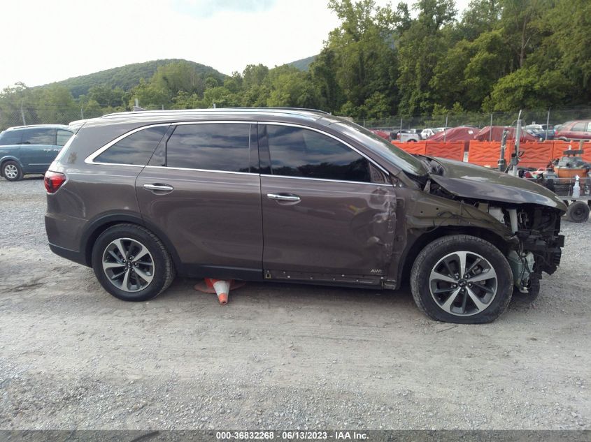 2019 KIA SORENTO EX V6 - 5XYPHDA52KG525826