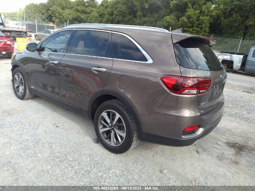 2019 KIA SORENTO EX V6 - 5XYPHDA52KG525826