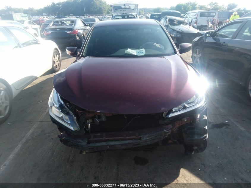 2017 HONDA ACCORD SEDAN SPORT - 1HGCR2F50HA132975