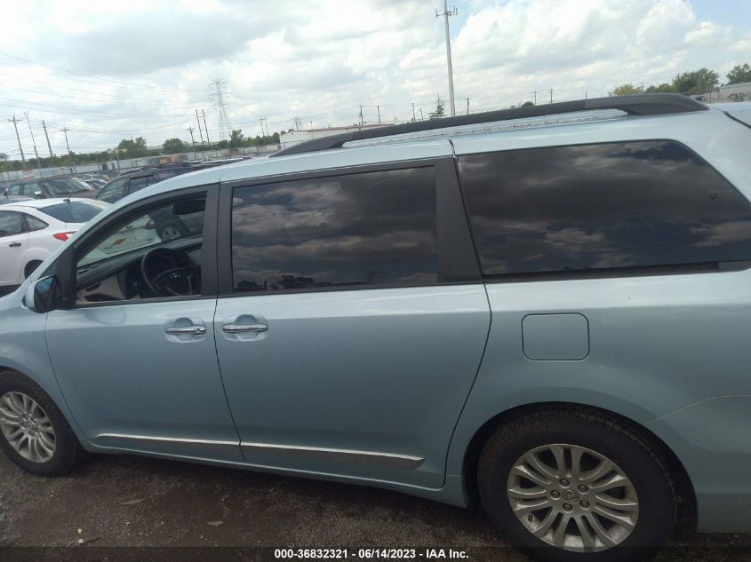 2016 TOYOTA SIENNA XLE/XLE AAS/LTD - 5TDYK3DC8GS753074