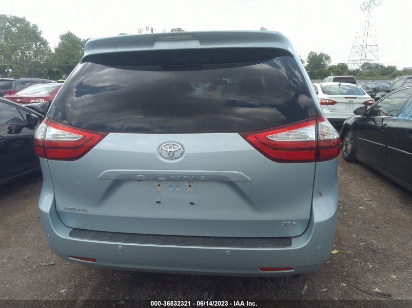 2016 TOYOTA SIENNA XLE/XLE AAS/LTD - 5TDYK3DC8GS753074
