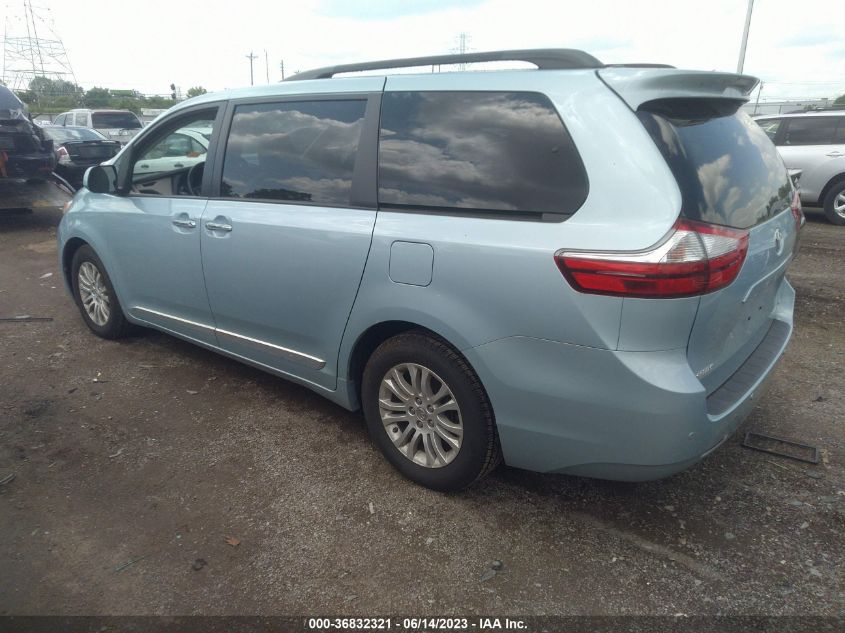 2016 TOYOTA SIENNA XLE/XLE AAS/LTD - 5TDYK3DC8GS753074