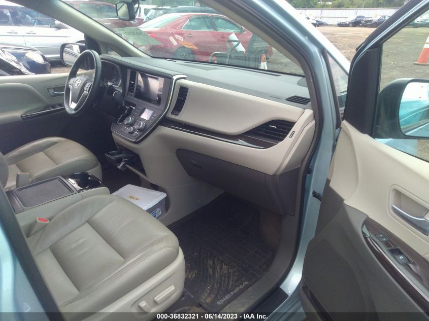 2016 TOYOTA SIENNA XLE/XLE AAS/LTD - 5TDYK3DC8GS753074
