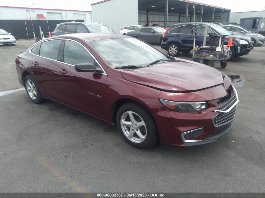 2016 CHEVROLET MALIBU LS - 1G1ZB5ST3GF330379
