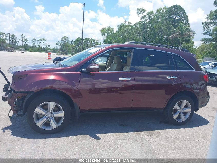 2013 ACURA MDX TECH PKG - 2HNYD2H32DH502795