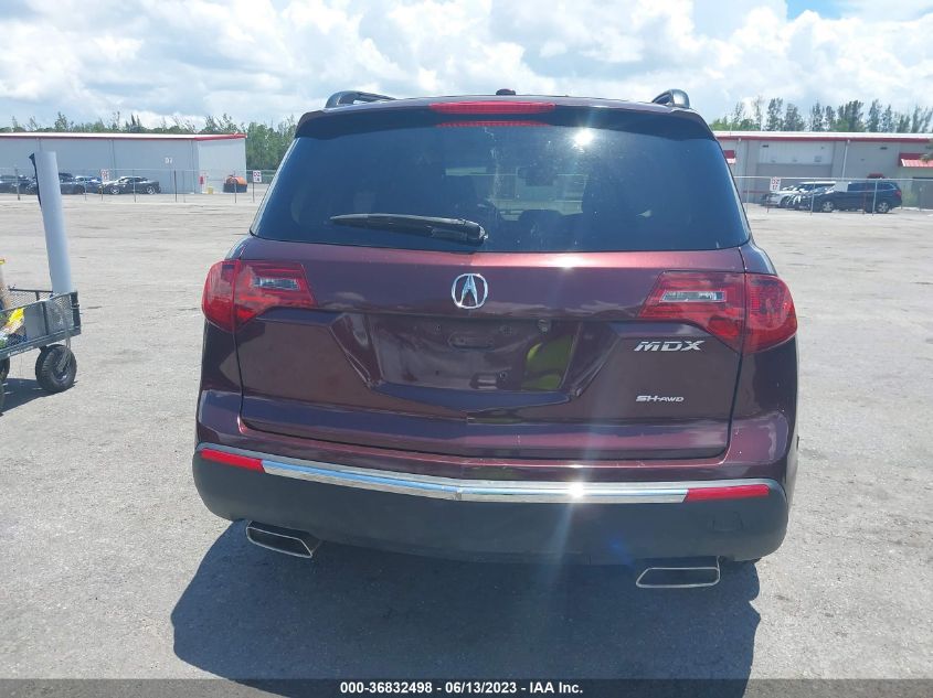 2013 ACURA MDX TECH PKG - 2HNYD2H32DH502795