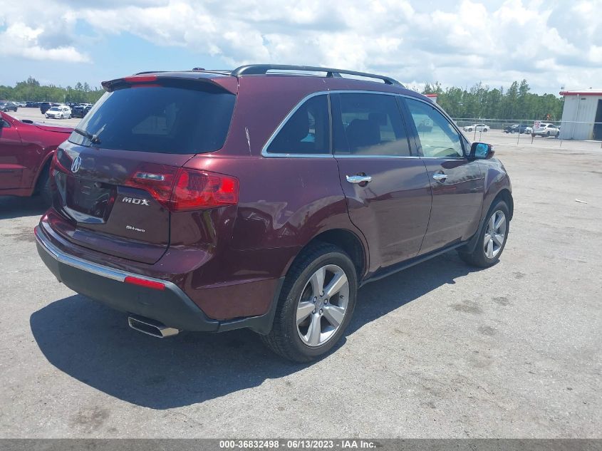 2013 ACURA MDX TECH PKG - 2HNYD2H32DH502795