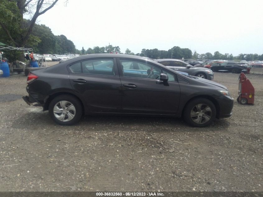 2013 HONDA CIVIC SDN LX - 19XFB2F53DE251417