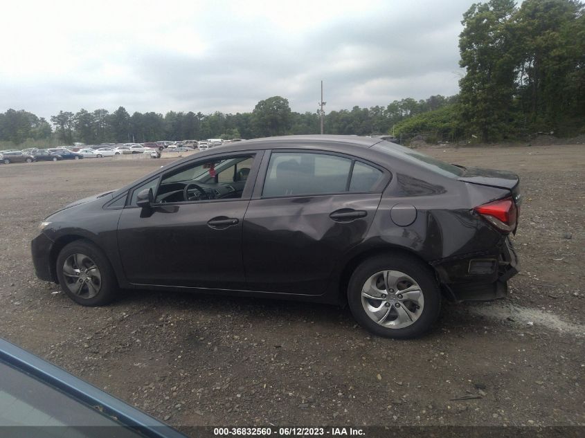 2013 HONDA CIVIC SDN LX - 19XFB2F53DE251417