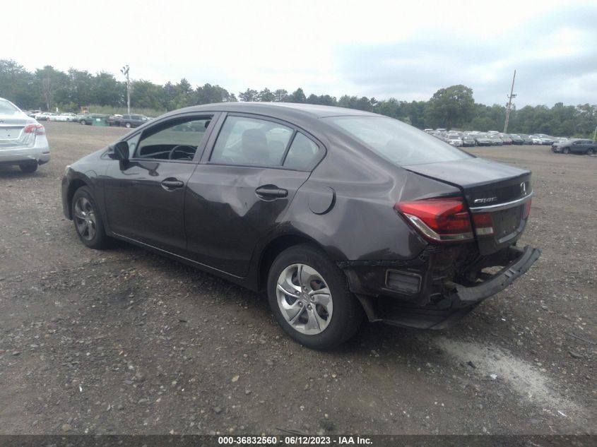 2013 HONDA CIVIC SDN LX - 19XFB2F53DE251417