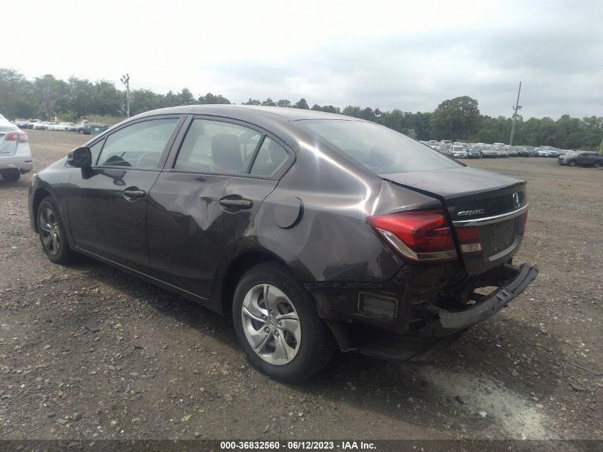 2013 HONDA CIVIC SDN LX - 19XFB2F53DE251417