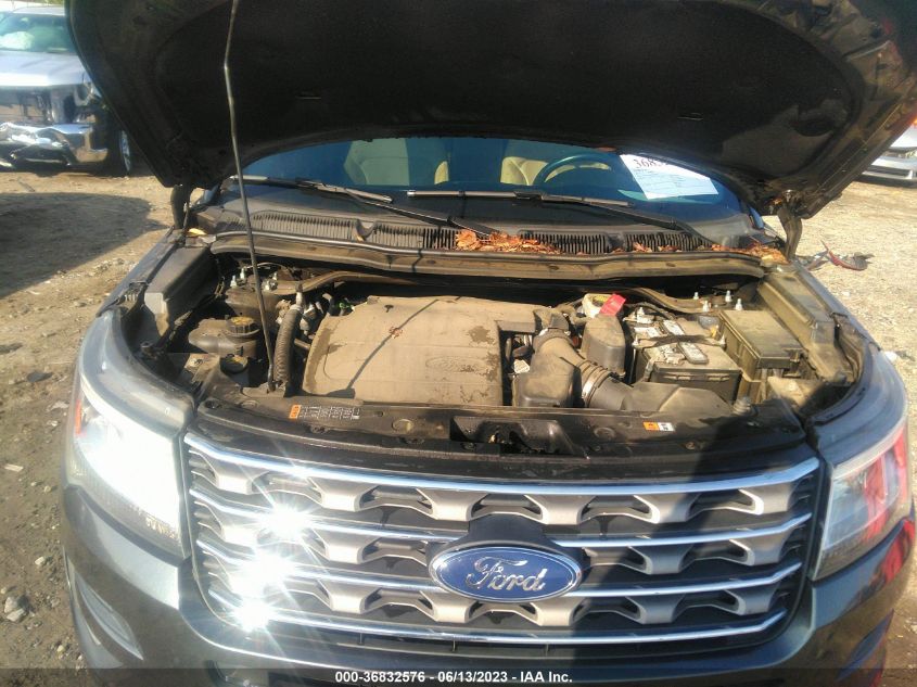 2017 FORD EXPLORER XLT - 1FM5K7D80HGE36662