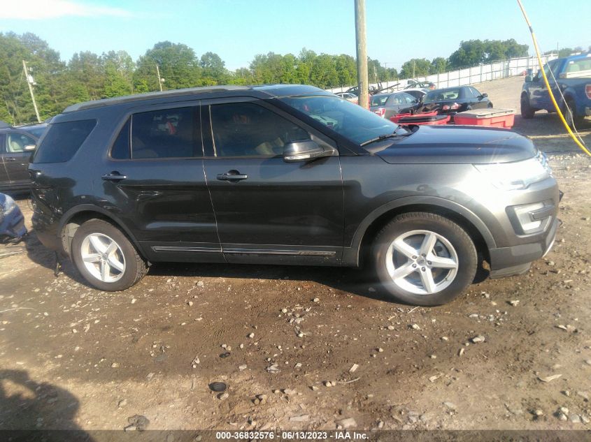 2017 FORD EXPLORER XLT - 1FM5K7D80HGE36662
