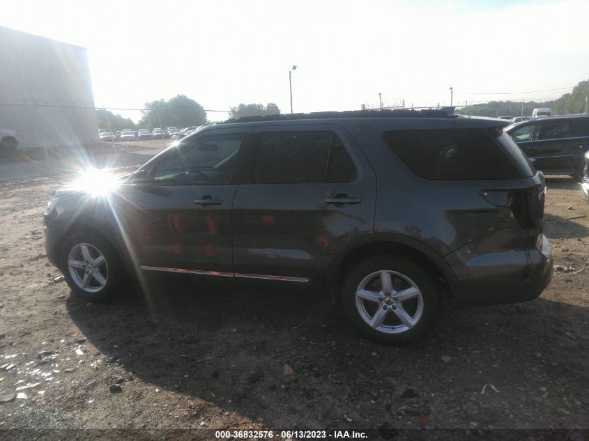 2017 FORD EXPLORER XLT - 1FM5K7D80HGE36662