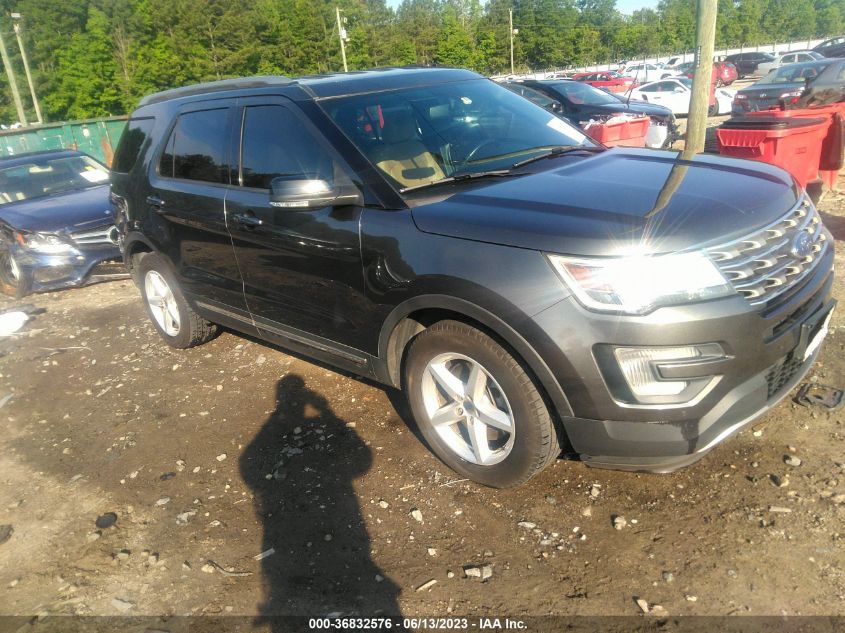 2017 FORD EXPLORER XLT - 1FM5K7D80HGE36662