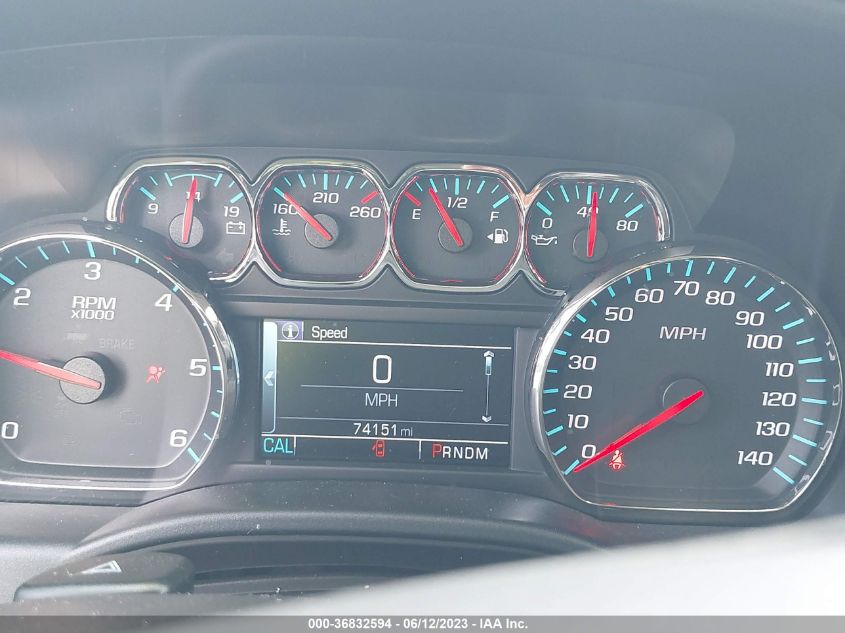 2016 CHEVROLET SILVERADO 1500 LT - 3GCUKREC6GG307004