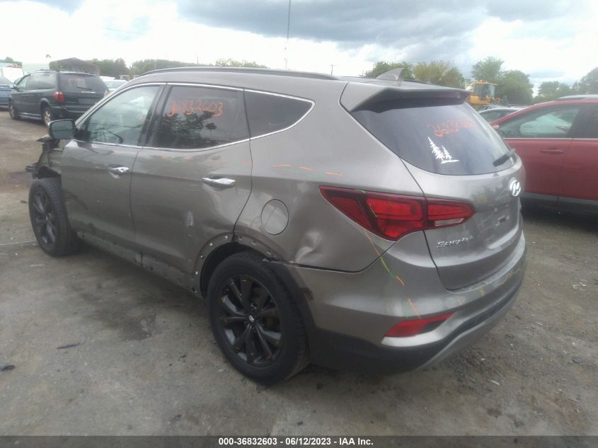 2017 HYUNDAI SANTA FE SPORT 2.0T ULTIMATE - 5XYZWDLA4HG408301