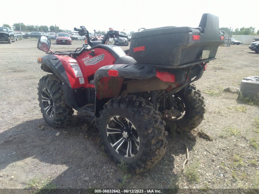 2007 YAMAHA YFM700 FWAD - JY4AM09Y37C019912
