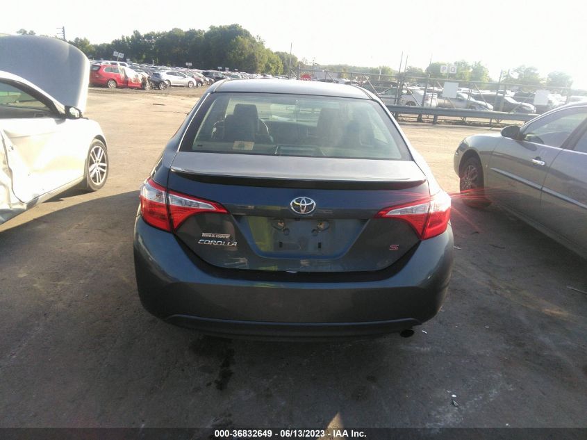 2016 TOYOTA COROLLA S - 2T1BURHE9GC553649