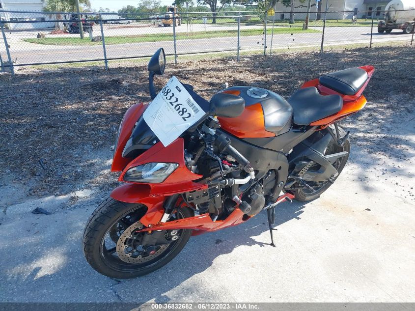 2016 YAMAHA YZFR6 JYARJ16E9GA037142