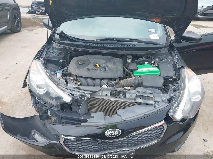 2014 KIA FORTE LX - KNAFK4A64E5142499