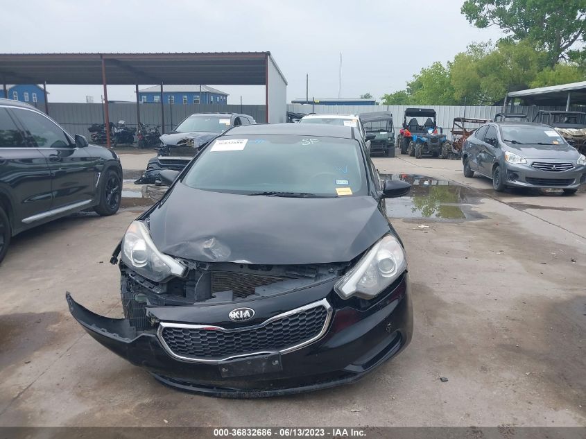 2014 KIA FORTE LX - KNAFK4A64E5142499