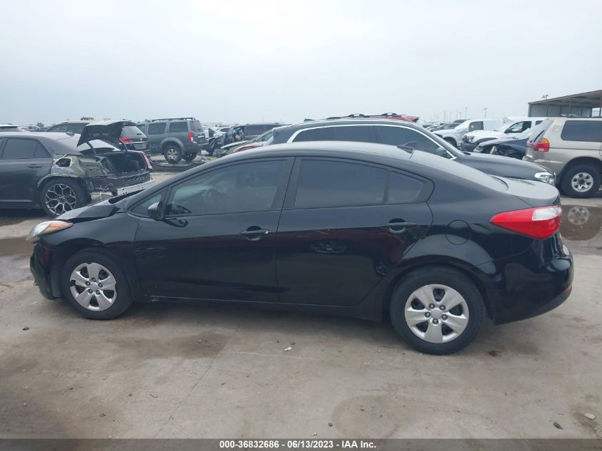 2014 KIA FORTE LX - KNAFK4A64E5142499