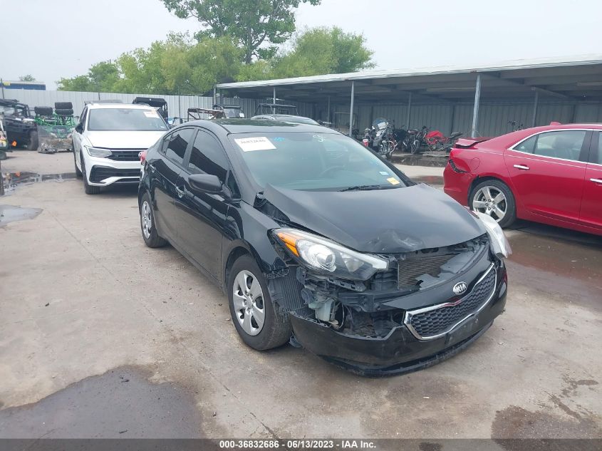 2014 KIA FORTE LX - KNAFK4A64E5142499