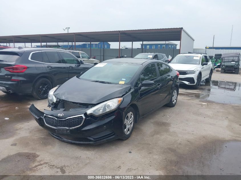 2014 KIA FORTE LX - KNAFK4A64E5142499