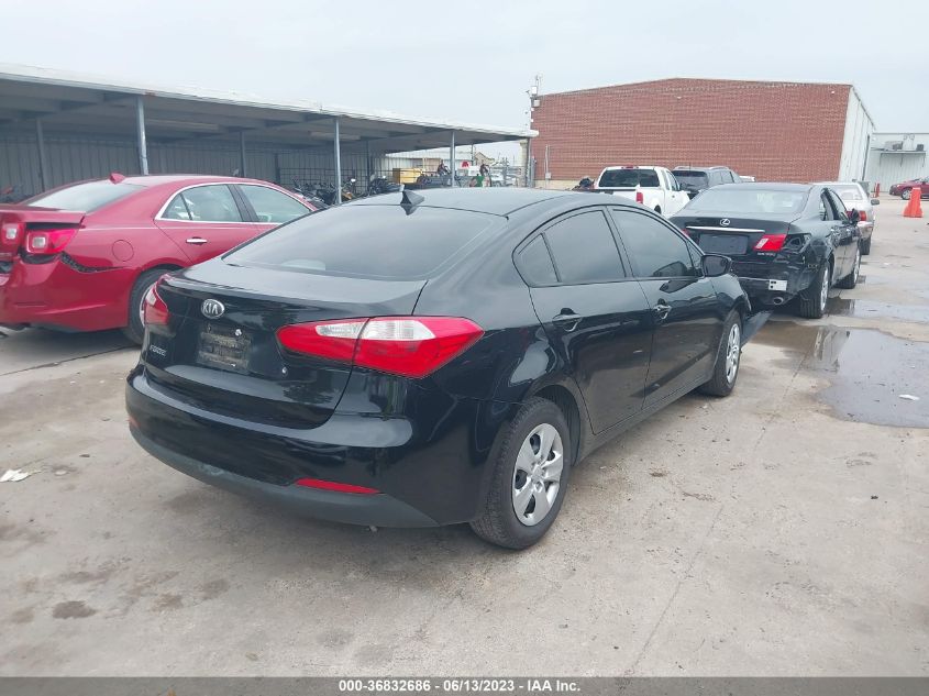 2014 KIA FORTE LX - KNAFK4A64E5142499