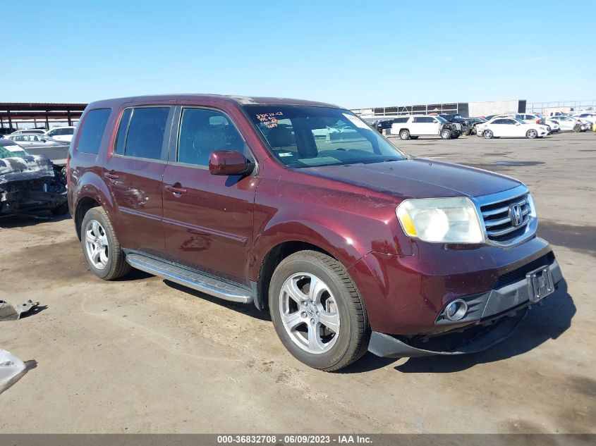 2014 HONDA PILOT EX-L - 5FNYF4H51EB034689