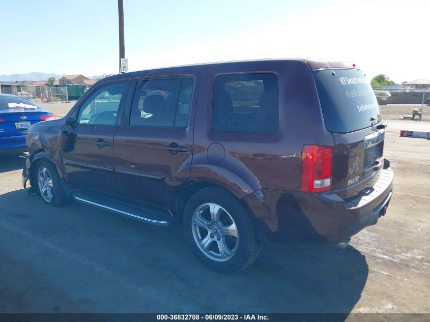 2014 HONDA PILOT EX-L - 5FNYF4H51EB034689