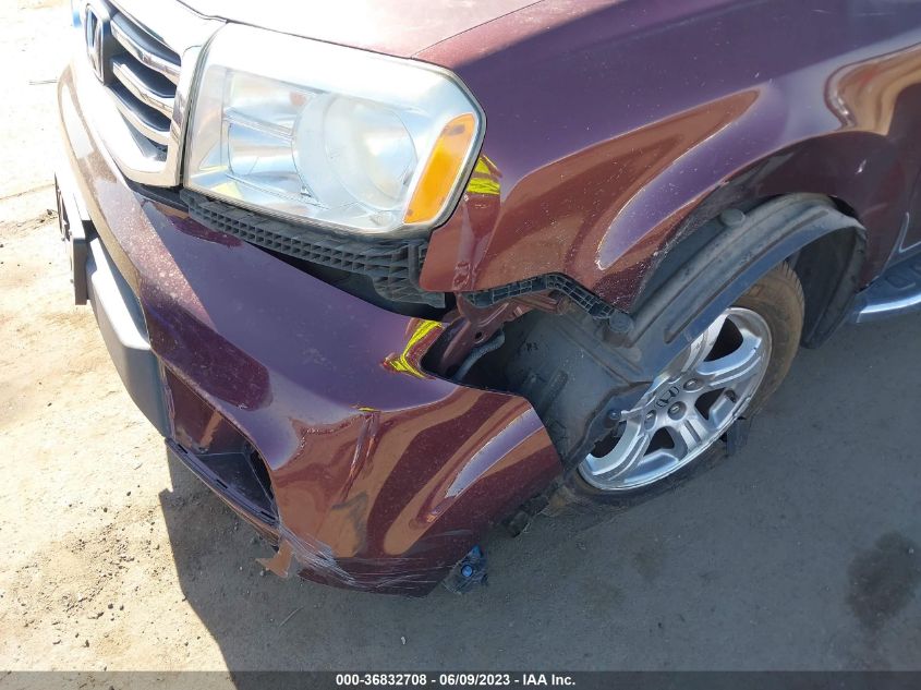 2014 HONDA PILOT EX-L - 5FNYF4H51EB034689
