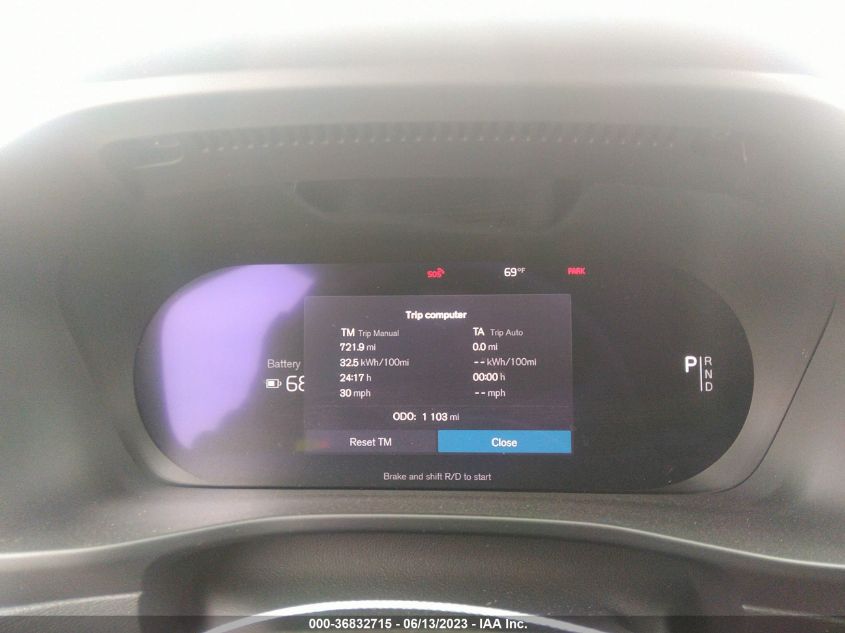 2023 VOLVO XC40 RECHARGE PURE PLUS YV4ED3UL3P2040004