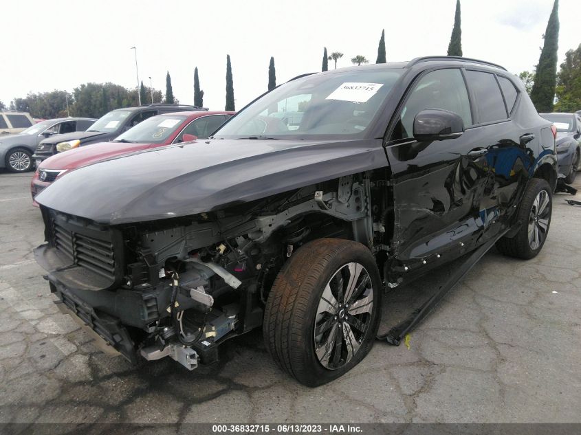 2023 VOLVO XC40 RECHARGE PURE PLUS YV4ED3UL3P2040004