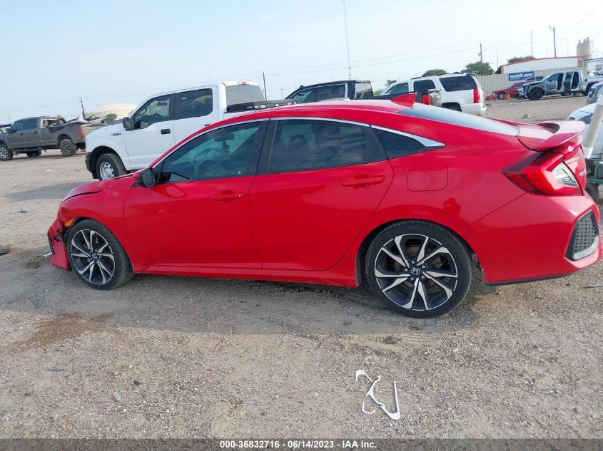 2019 HONDA CIVIC SI SEDAN - 2HGFC1E55KH701421