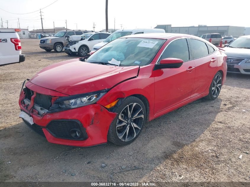 2019 HONDA CIVIC SI SEDAN - 2HGFC1E55KH701421