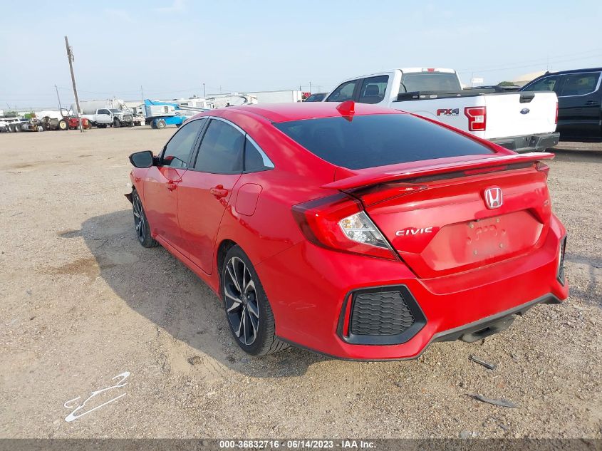 2019 HONDA CIVIC SI SEDAN - 2HGFC1E55KH701421