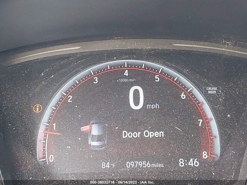 2019 HONDA CIVIC SI SEDAN - 2HGFC1E55KH701421